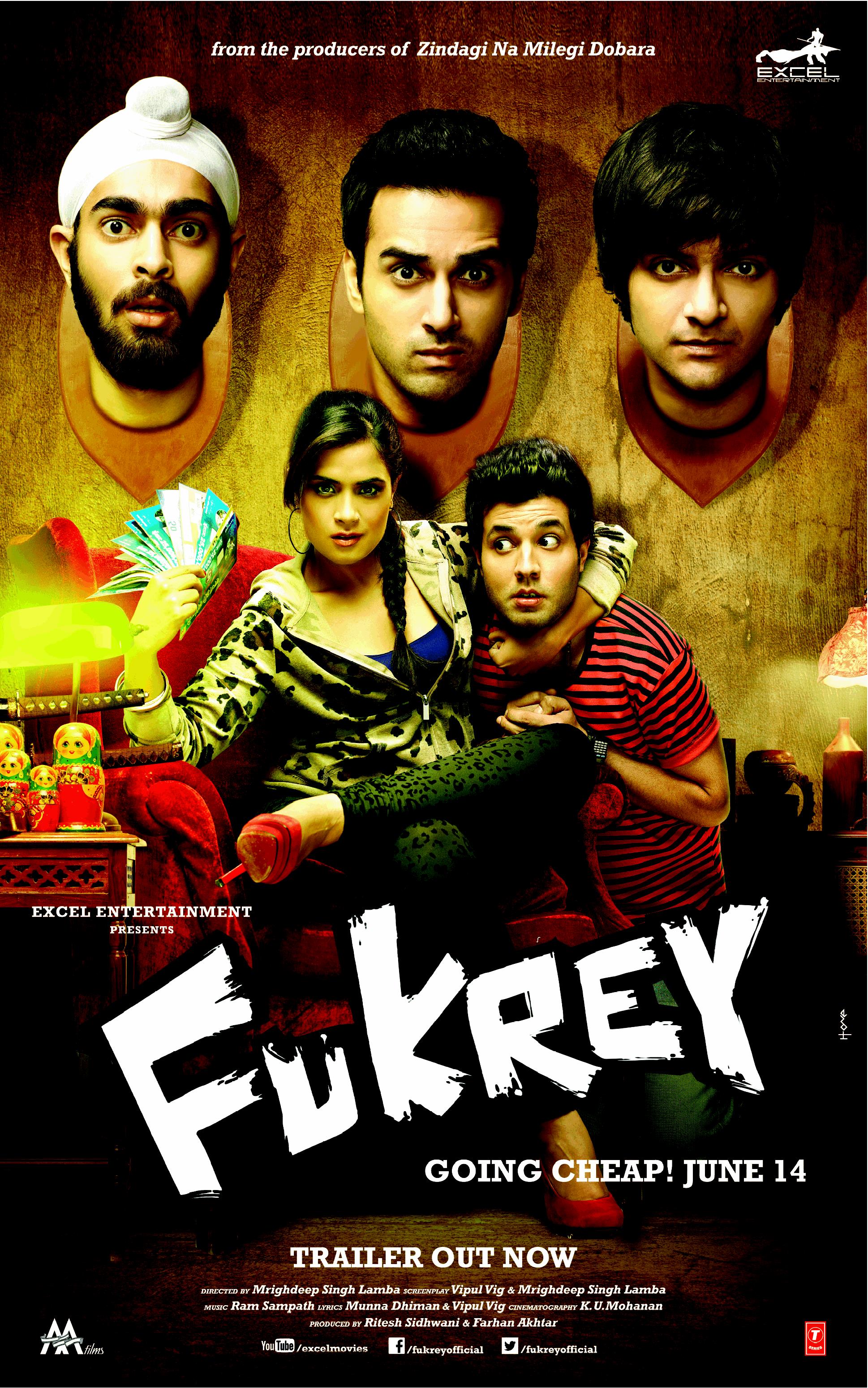 Watch the latest show Fukrey with English subtitles for free in KissAsian