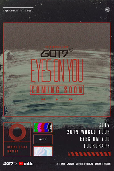 Watch the latest show GOT7 TOURGRAPH WORLD TOUR 'EYES ON YOU' with English subtitles for free in Asiaflix