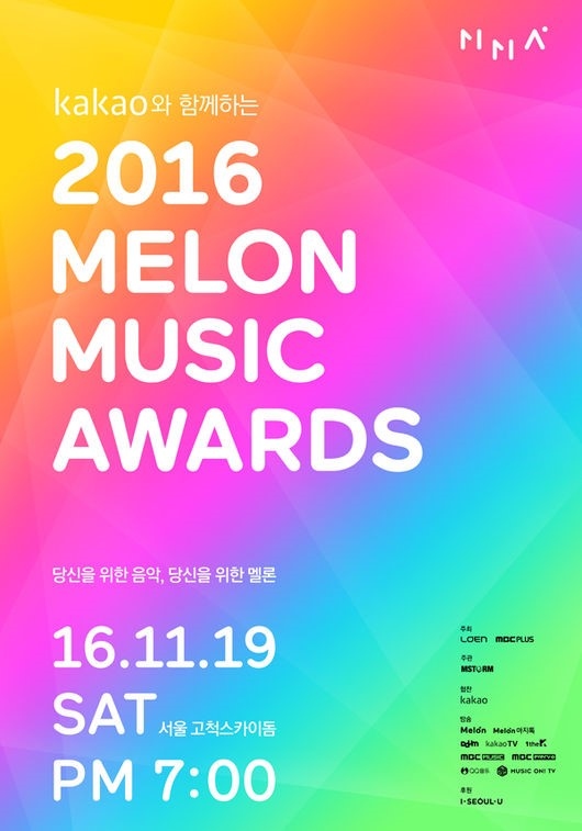 Watch the latest show Melon music awards 2016 with English subtitles for free in KissAsian
