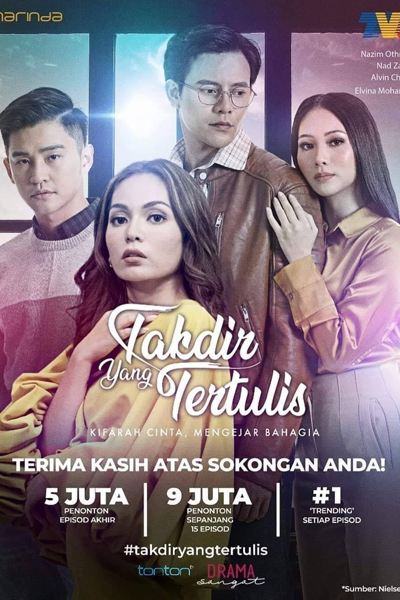 Watch the latest show Takdir Yang Tertulis with English subtitles for free in Asiaflix
